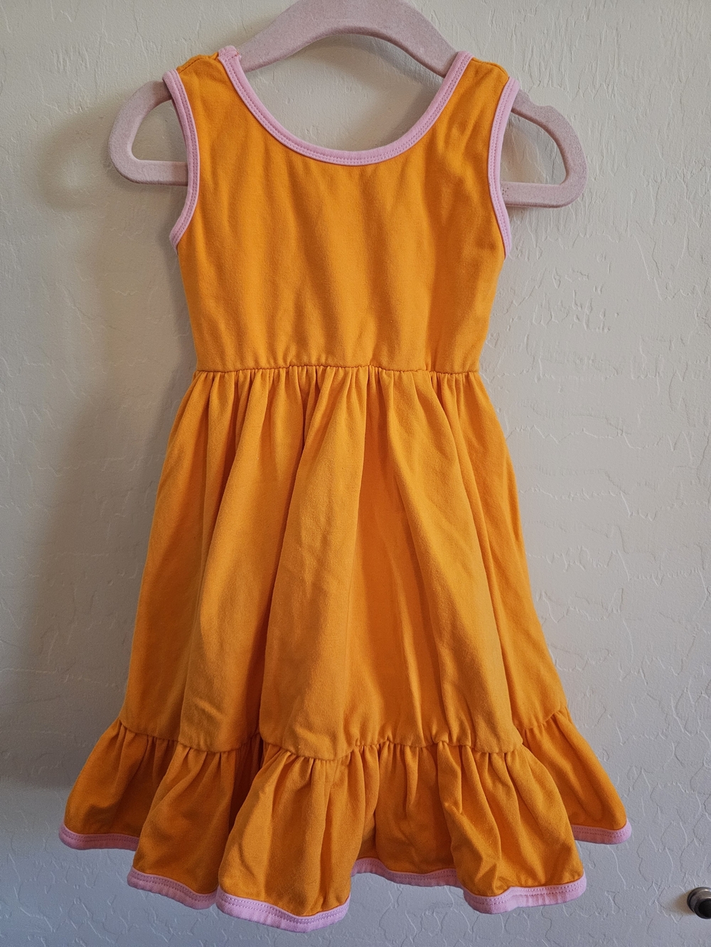 Girlhood By Little Stocking Co Sunkist Sleveless Charm Dress Size 3